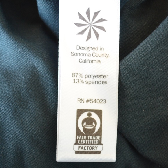 Dark Blue Green Shanti Racer Back Tank by Athleta - Picture 5 of 5